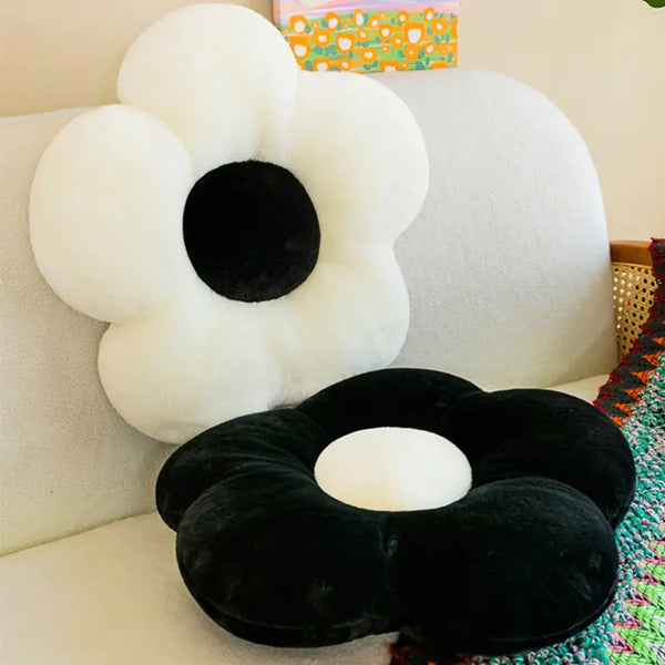 Flower Plush Pillow Cushion