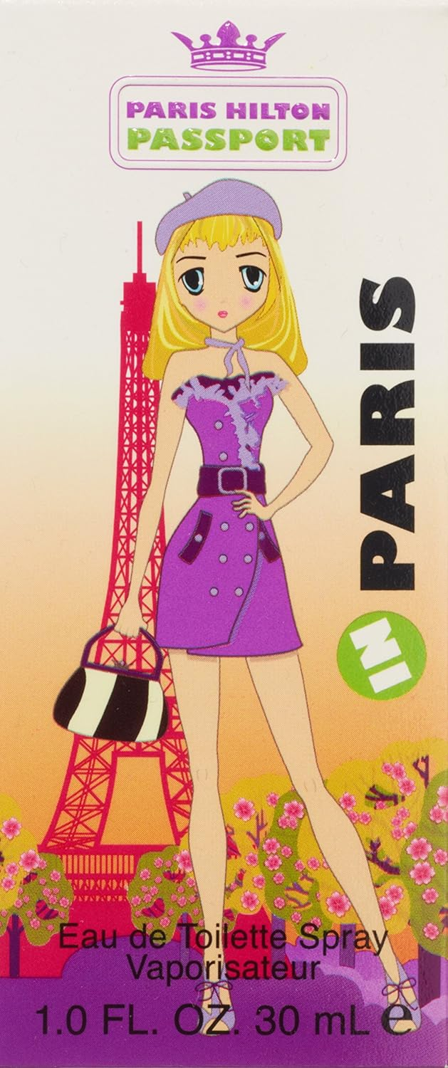 PARIS HILTON PASSPORT PARIS by Paris Hilton EDT SPRAY 1 OZ